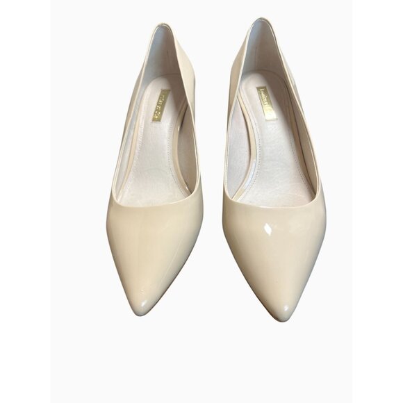 Louise Et Cie Lo-Jordyna 9.5M Nude Odessa Pointed Toe Patent Leather Pumps - Picture 3 of 16